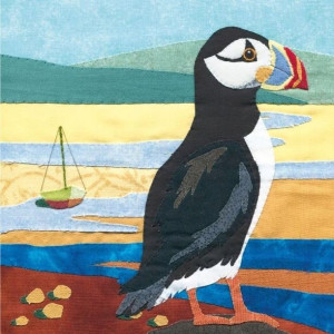 Karnet kwadrat z kopertą Puffin