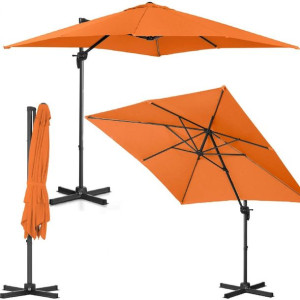 Parasol Ogrodowy Na Wysięgniku Z Korbą 250x250cm