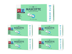 Gilzy Mascotte Fresh Klik Menthol Mięta 5x100