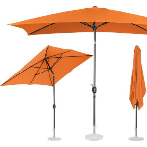 Parasol Ogrodowy Z Korbką Uchylny Prostokątny 3x2m