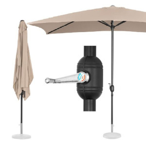 Parasol Ogrodowy Z Korbką Prostokątny 300x200cm
