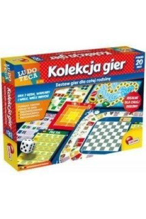 Lisciani Ludoteca - Zestaw 20 gier