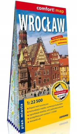 Comfort! map Wrocław 1:22 500