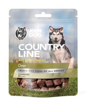 JOHN DOG Przysmak jeleń 100g