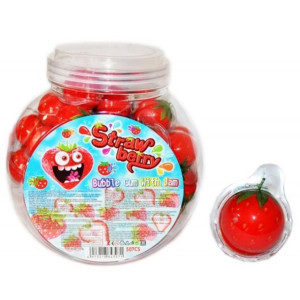 Guma z sokiem STRAWBERRY GUM 50 szt