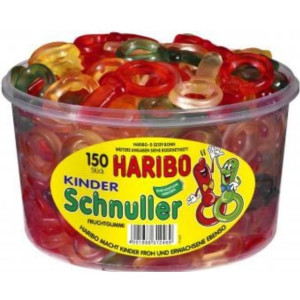 Żelki Haribo schnuller Smoczki Klucze1200g