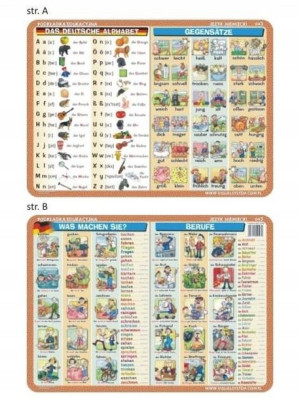 Podkładka edu. 043 -Das Alphabet, die Gegenstze..