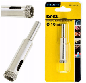 Otwornica Diamentowa Koronka Do Gresu Płytek 10 Mm