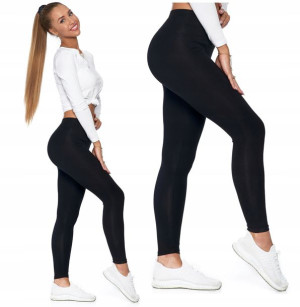MORAJ Legginsy Damskie Klasyczne Bawełniane L/XL