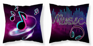 Poszewka Na Poduszkę 40x40 Jasiek Music 01