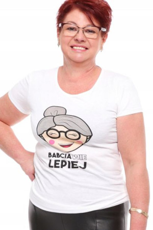 MORAJ T-Shirt damski PREZENT na Dzień Babci - S