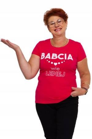 Koszulka damska PREZENT na Dzień Babci MORAJ - M