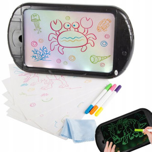 Tablet Graficzny Led Neon Do Rysowania Znikopis