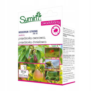 Nissorun Strong 250 SC zwalcza przędziorki 20 ml