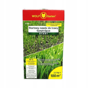 Startowy nawóz do trawy LY 100 2,5 kg Wolf Garten