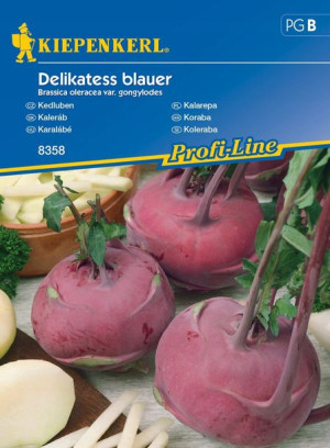 Kalarepa 'Delikateß Blauer' – Kiepenkerl