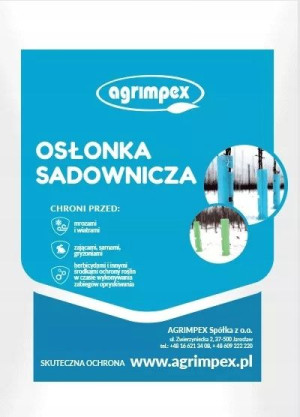 Osłonka na pnie drzew - Karton Plast - niebieska