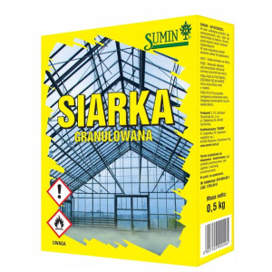 Siarka Granulowana - do dezynfekcji 500 g Sumin