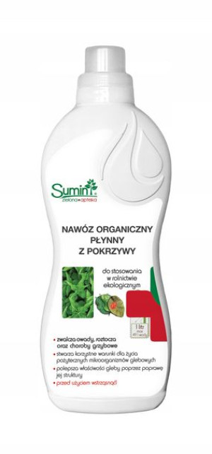 Nawóz Organiczny Płynny z Pokrzywy 1 l Sumin