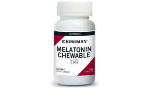 Kirkman Melatonin 3 mg Chewable 150tabletek