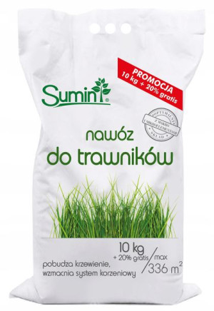 Nawóz Do Trawników - Optymalny Skład - 12 kg Sumin