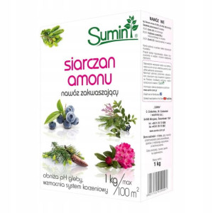 Siarczan Amonu - Nawóz Zakwaszający 1 kg Sumin