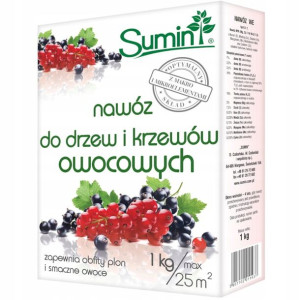 Nawóz granulowany do drzew owocowych 1 kg Sumin