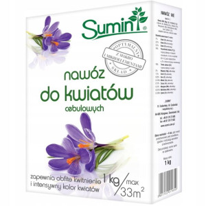 Nawóz granulowany do kwiatów cebulowych 1 kg Sumin