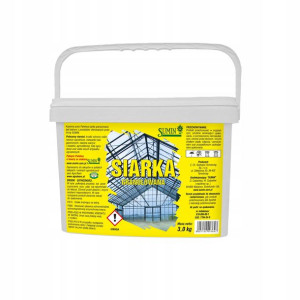 Siarka Granulowana - do dezynfekcji 3 kg Sumin