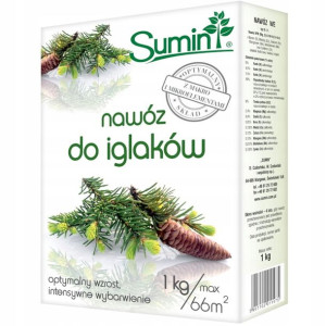 Nawóz granulowany do iglaków 1 kg Sumin