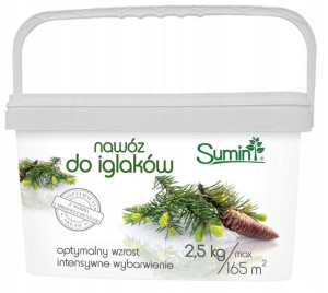Nawóz granulowany do iglaków 2,5 kg Sumin