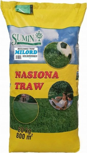Trawa SAMOzagęszczająca Ozdobna Milord 20 kg Sumin