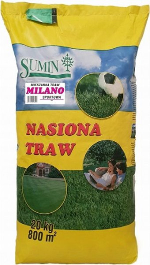 Trawa SAMOzagęszczająca Sportowa Milano 20kg Sumin