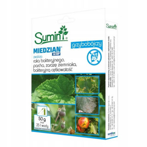 Miedzian 50 WP - na choroby roślin 50 g Sumin