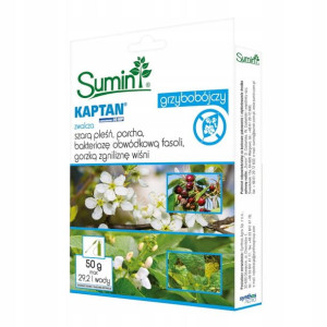 Kaptan Zawiesinowy 50 WP - na choroby 50 g Sumin