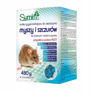 Trutka Na Myszy i Szczury - saszetki z pastą 480 g