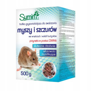Trutka Na Myszy i Szczury - ziarno - 500 g Sumin