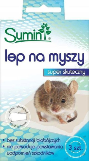 Lep Na Myszy 3 szt. Sumin