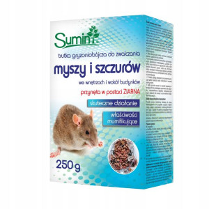 Trutka Na Myszy i Szczury - ziarno - 250 g Sumin
