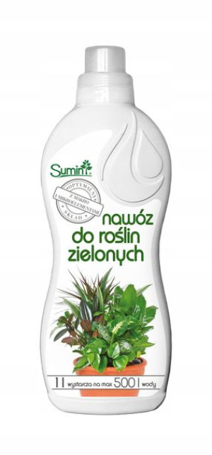 Nawóz płynny do roślin zielonych 1 l Sumin
