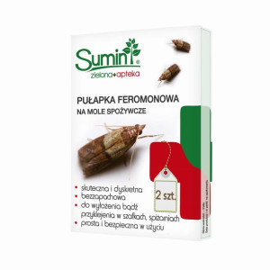 Pułapka Feromonowa Na Mole Spożywcze 2 szt. Sumin