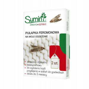 Pułapka Feromonowa Na Mole Odzieżowe 2 szt. Sumin