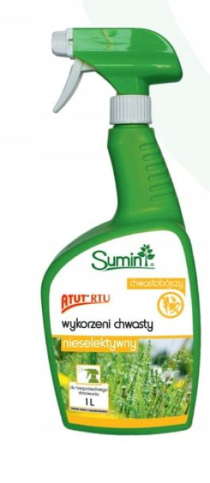 Atut RTU spray na chwasty w ogrodzie 1 l Sumin