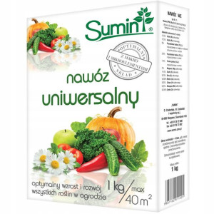 Nawóz Uniwersalny granulowany 1 kg Sumin