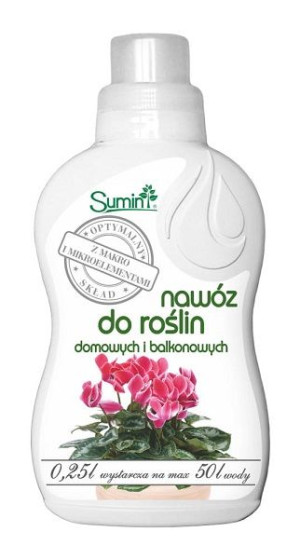 Nawóz płynny do Domowych i Balkonowych 250ml Sumin