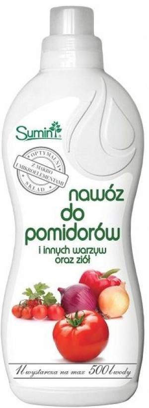 Nawóz płynny do Pomidorów Warzyw Ziół 1 l Sumin