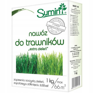 Nawóz do trawników - Extra Zieleń - 1 kg Sumin