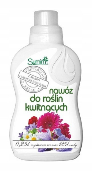 Nawóz płynny do Roślin Kwitnących 250 ml Sumin