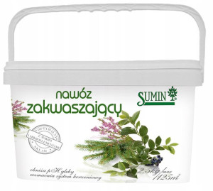 Nawóz Zakwaszający granulowany 2,5 kg Sumin