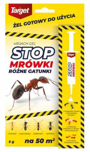 4roach żel zwalczający mrówki 5 g Target